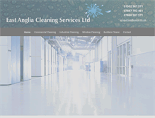 Tablet Screenshot of eastangliacleaningservices.co.uk